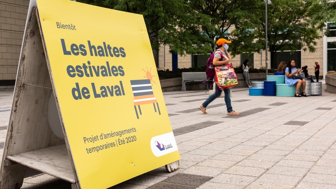 Les haltes estivales : ouverture du premier site à la station de métro Montmorency