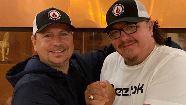 Pierre Pelletier et Lucien Paquette, qui est désormais le recruteur-en-chef de l'équipe.