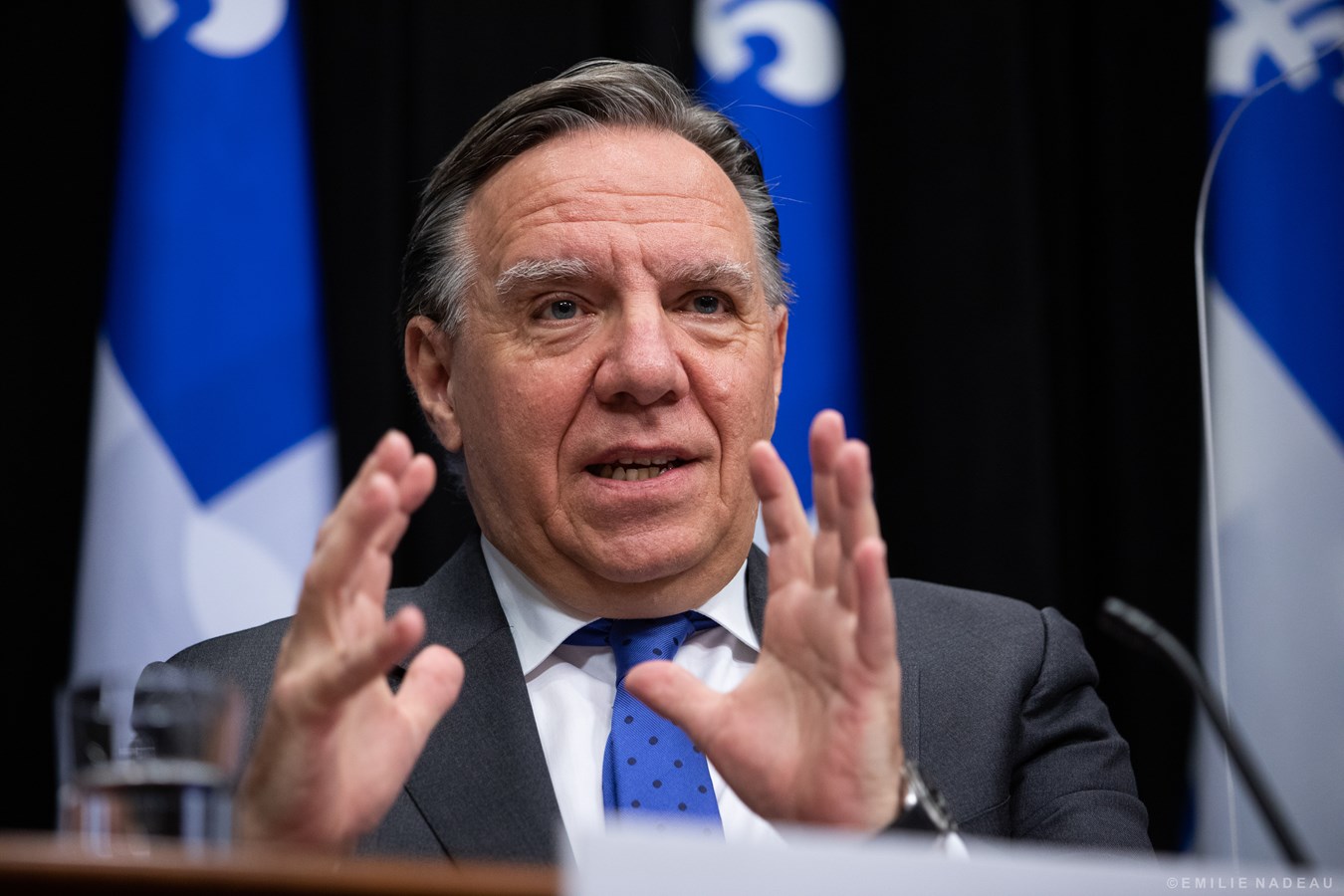 « Soyons patients et gardons le moral » lance le premier ministre Legault
