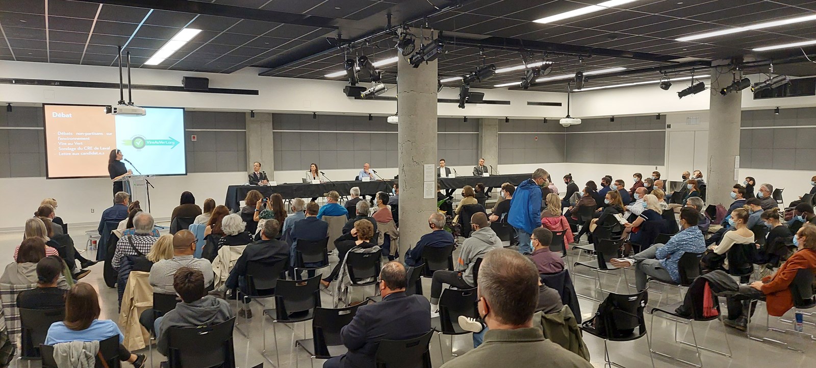 Le débat Vire au vert à Laval a mis l'environnement à l’honneur pour les élections municipales