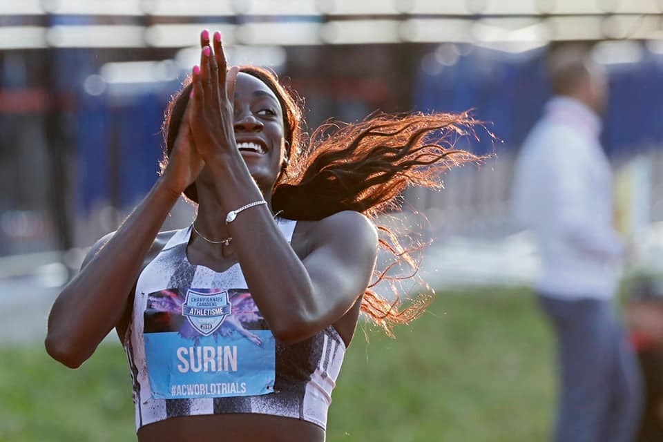 Bourse de 4 000 $ pour la coureuse Katherine Surin