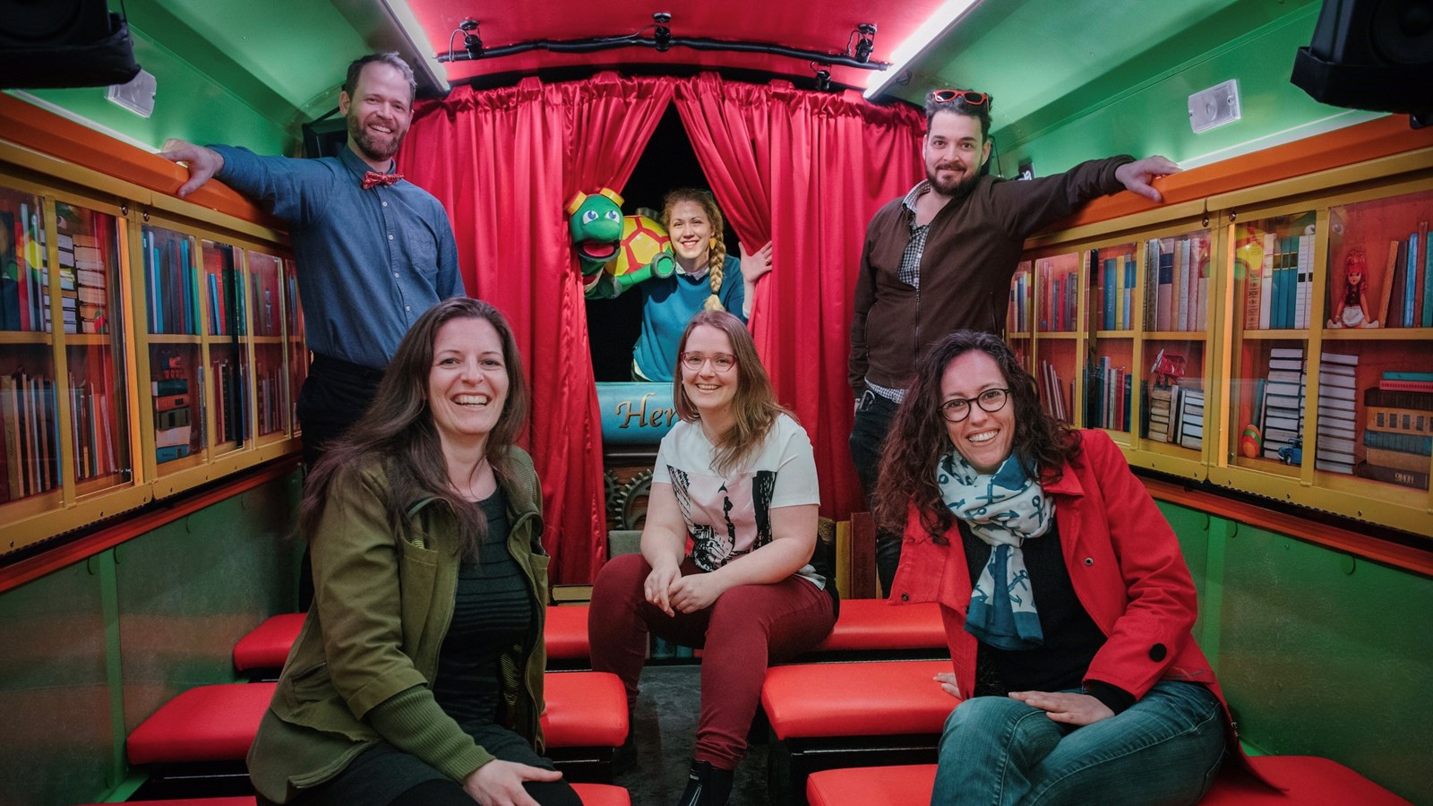 Autobus-théâtre du Théâtre Tortue Berlue