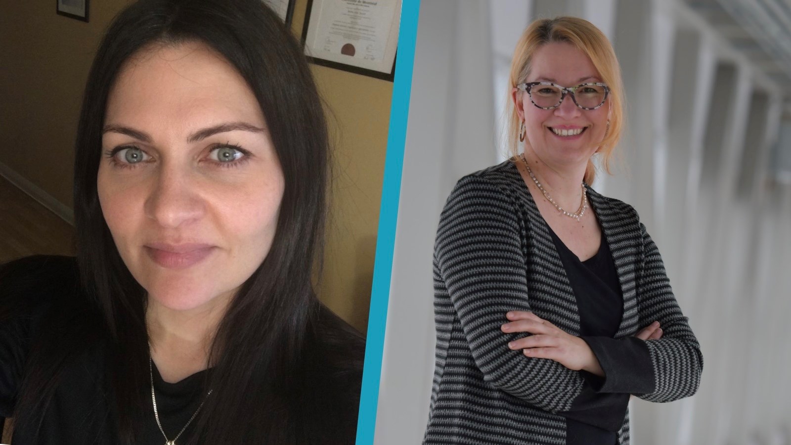 Shirley-Ann Savard et Karine Côté.
