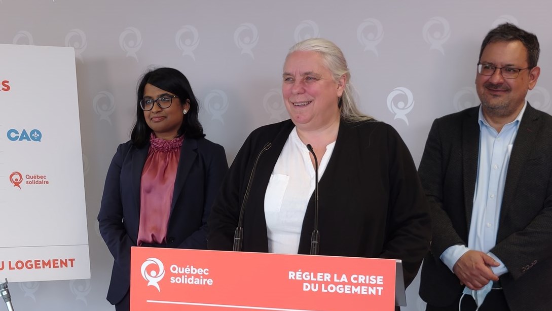 Québec solidaire propose un contrôle des loyers