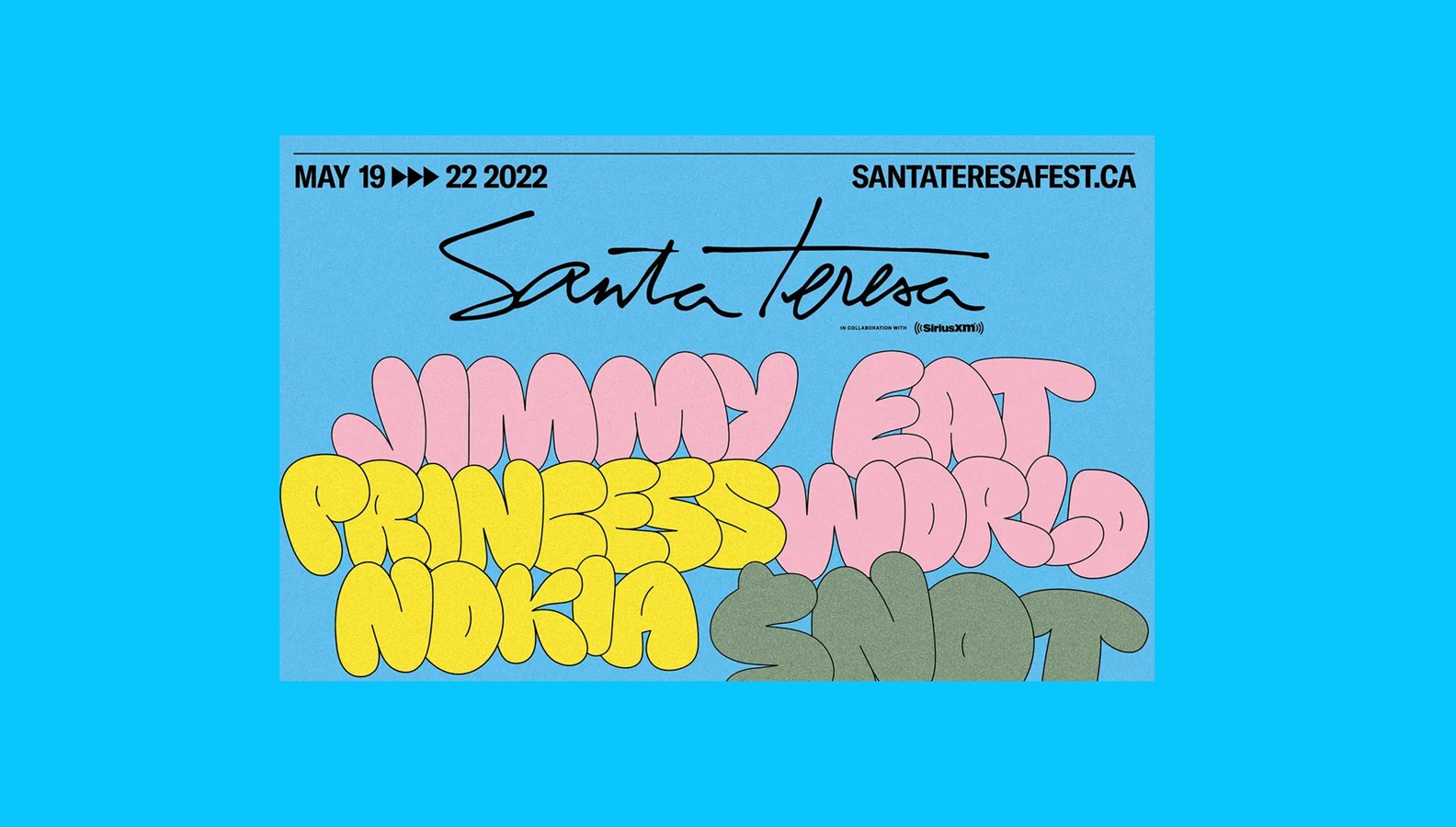 Le festival Santa Teresa aura lieu du 19 au 22 mai prochains