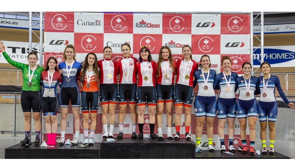 Nationaux sur piste U17 & Junior à Milton: Les protégés des Espoirs Laval font belle figure