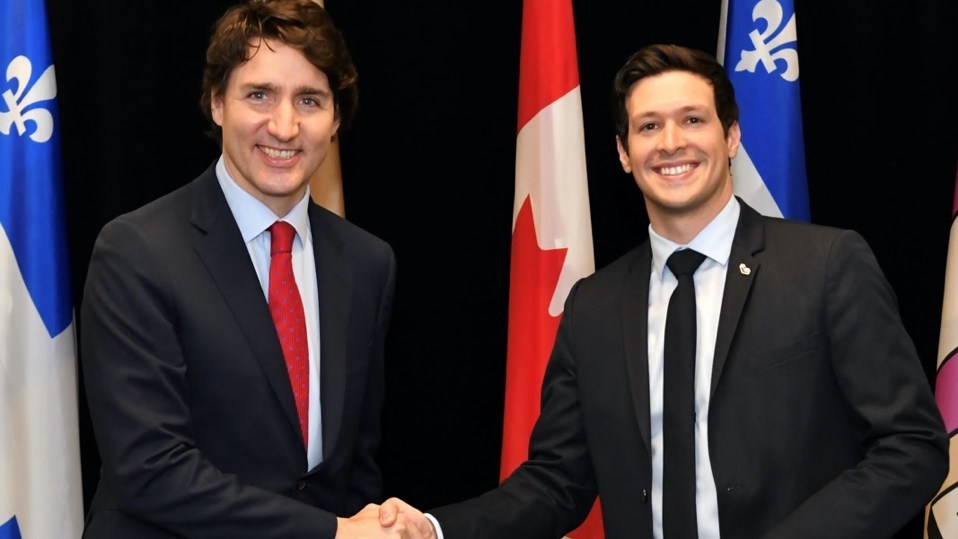 Le maire de Laval présente ses dossiers prioritaires au premier ministre Justin Trudeau
