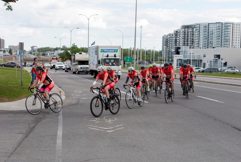 Le Tour cycliste des policiers de Laval a franchi la ligne d’arrivée