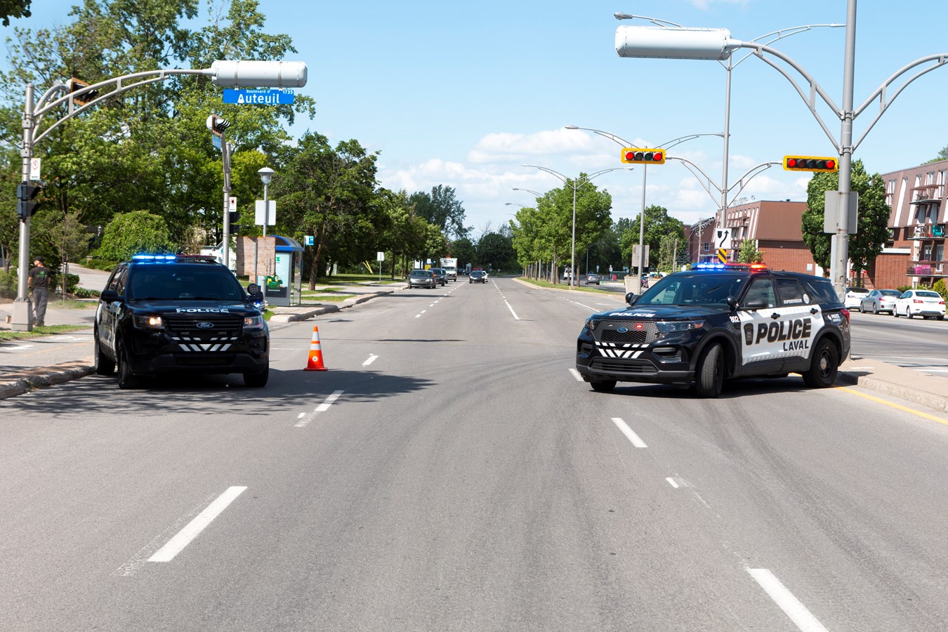 Le Tour cycliste des policiers de Laval a franchi la ligne d’arrivée