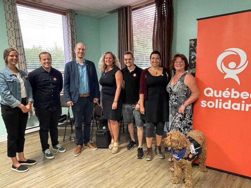 Josée Bélanger, Josée Chevalier, Jessy Léger et Zachary Robert représenteront Québec solidaire 