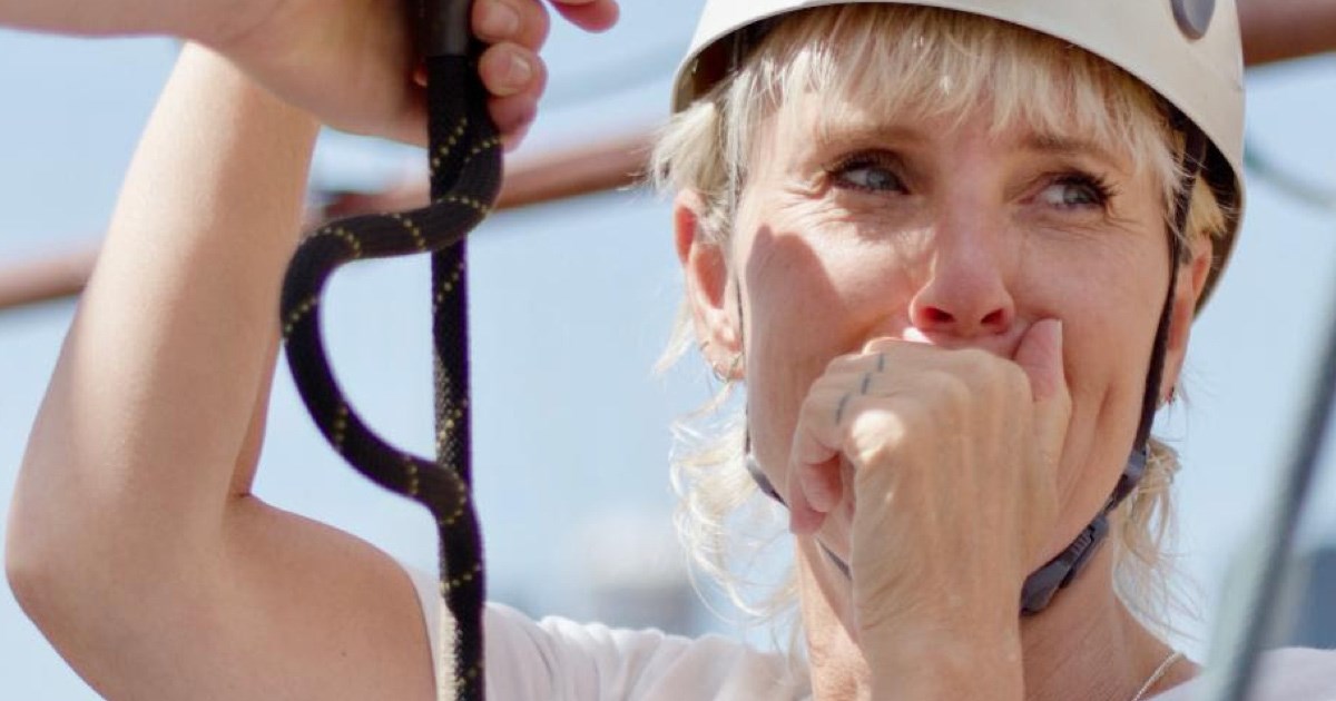 Pénélope McQuade participe avec sa nièce au Défi des générations