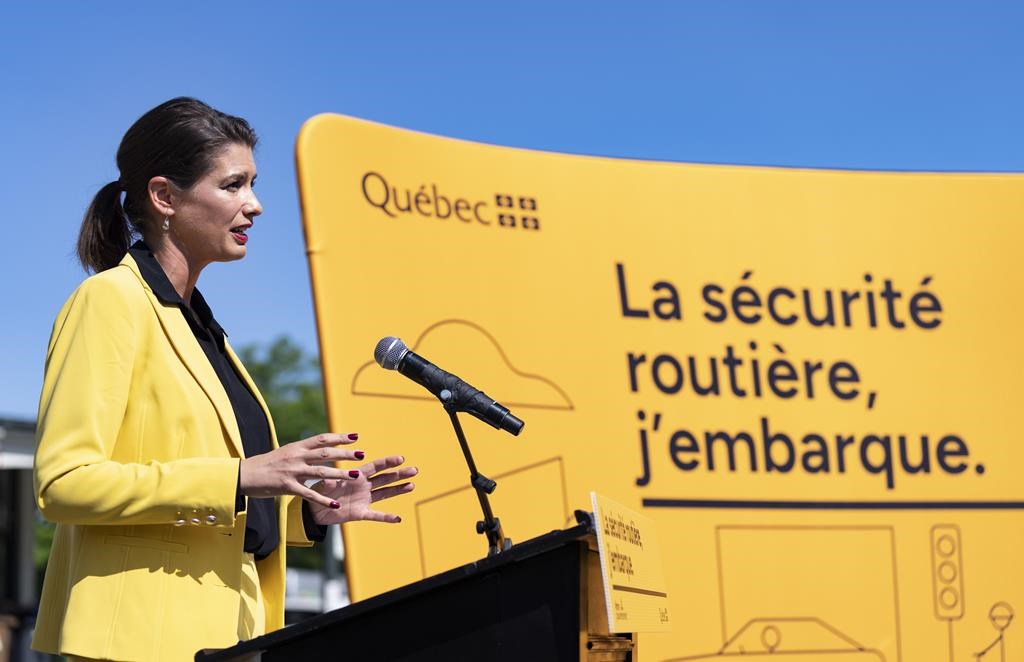 La ministre Guilbault dépose un projet de loi pour améliorer la sécurité routière