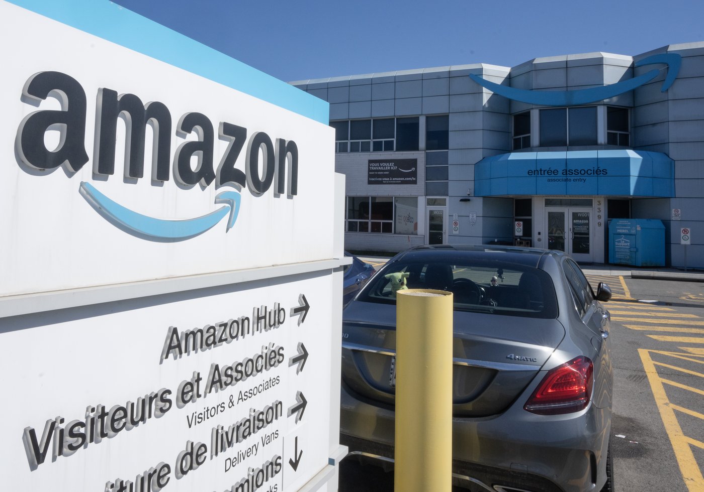 Syndicat dans un entrepôt d'Amazon à Laval: l'employeur débouté par le Tribunal