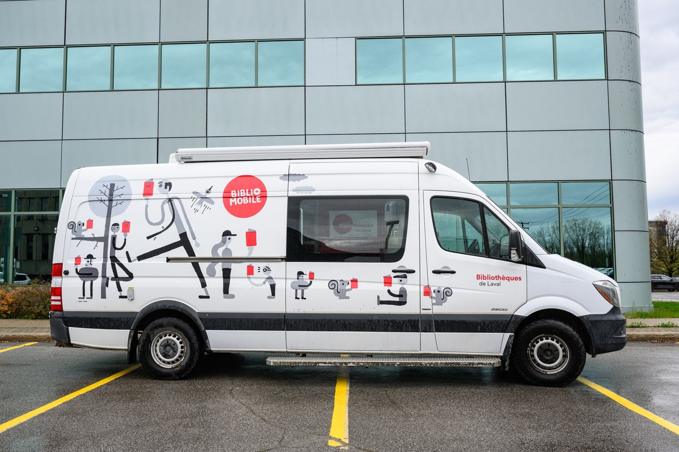 Une mention spéciale pour les bibliothèques de Laval
