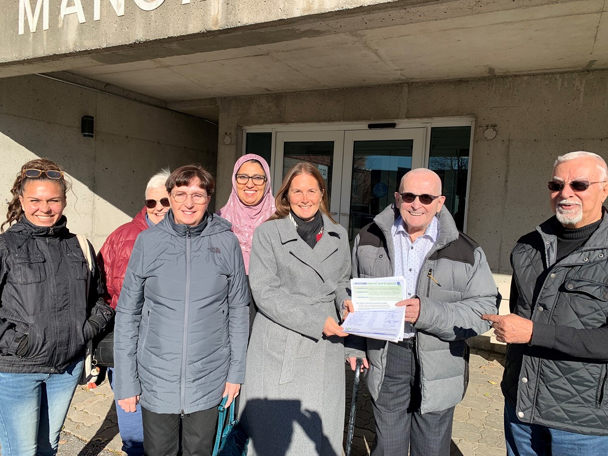 Une pétition pour des HLM à Laval signée par 430 citoyens