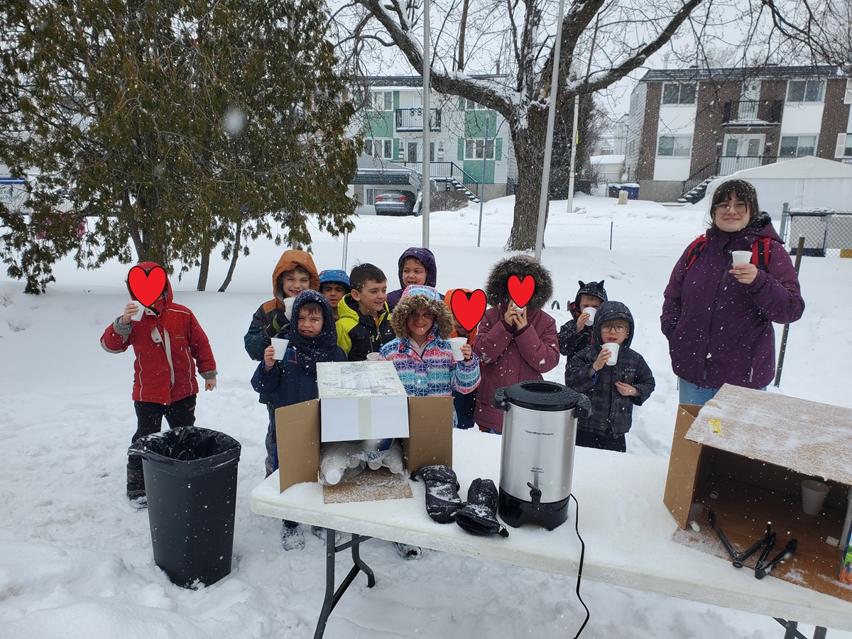 Une deuxième installation pour le camp de relâche scolaire voit le jour à Pont-Viau
