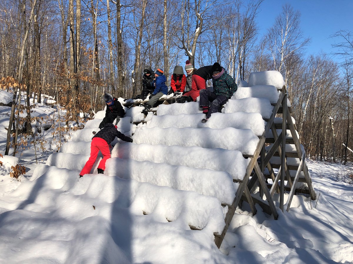 Une deuxième installation pour le camp de relâche scolaire voit le jour à Pont-Viau