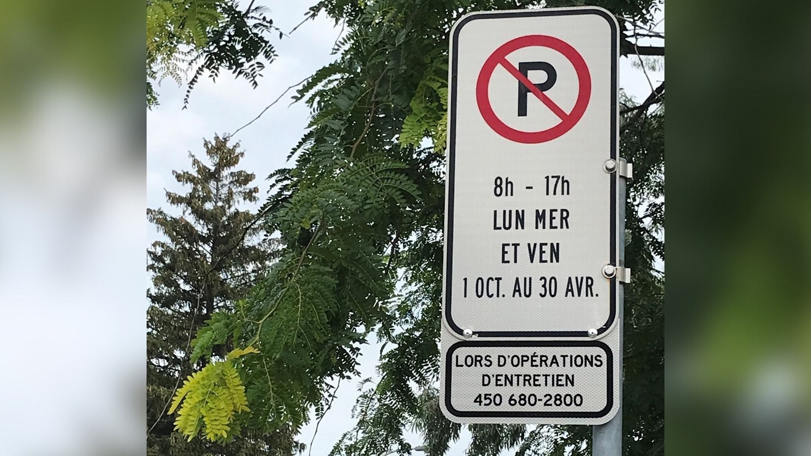 Stationnement sur rue : retour des restrictions lors des jours d’opérations