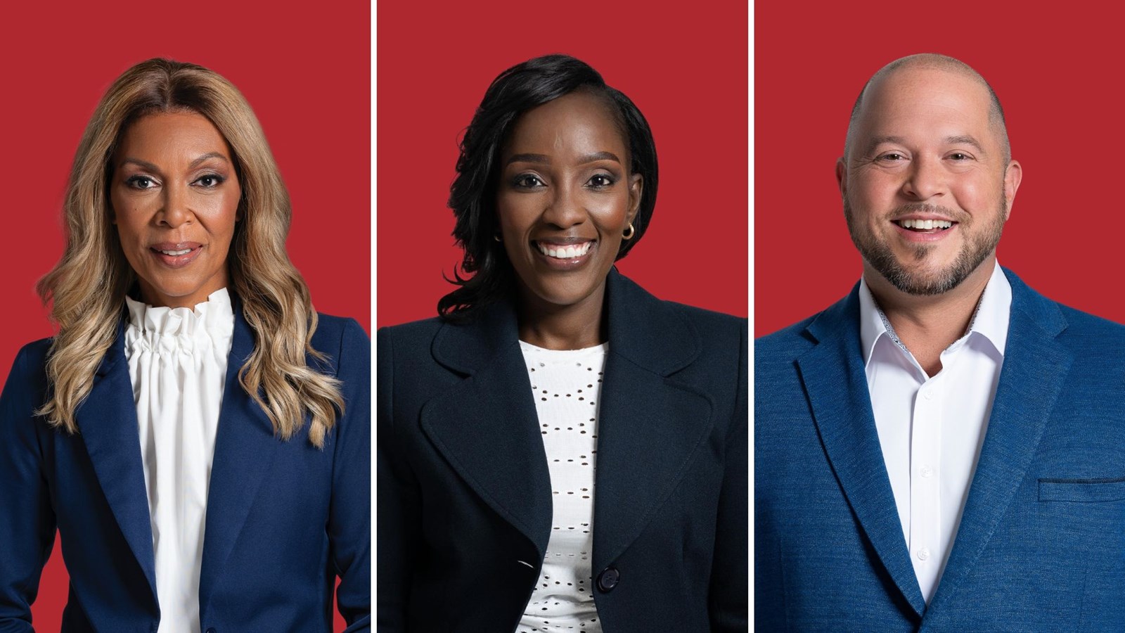 Anick Brunet pour Duvernay, Annick Senghor pour Saint-Vincent-de-Paul et Francis Létourneau pour Saint-François.