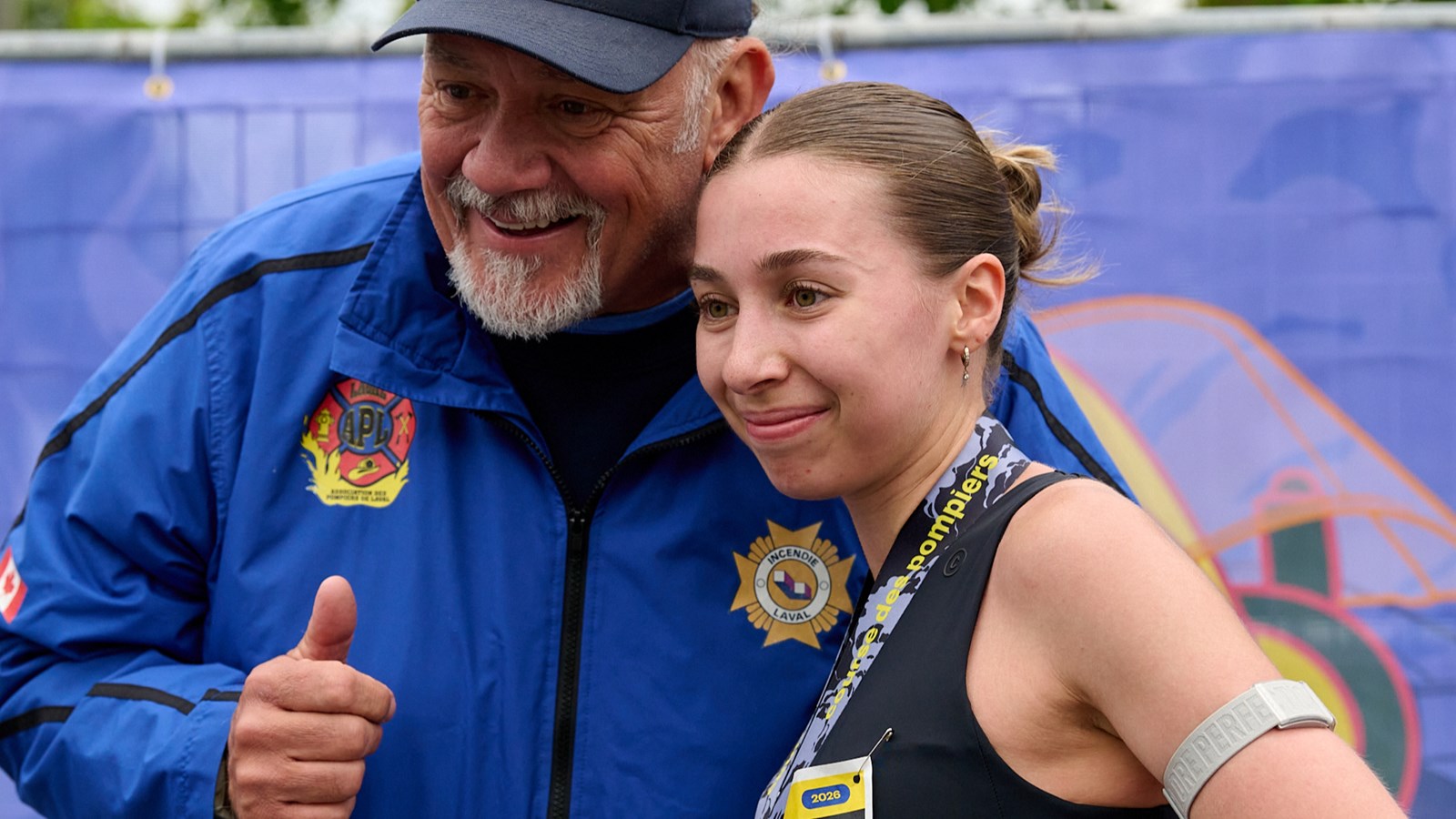 Corinne Lienhard a été la première femme à franchir la ligne d’arrivée après avoir couru la distance en seulement 3 h 03 min 22 sec