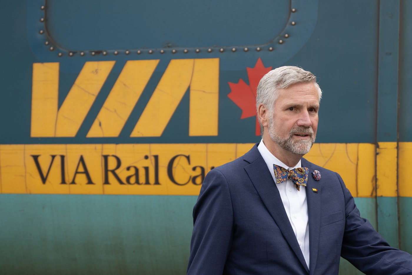 Le PDG de Via Rail, Mario Péloquin, quittera ses fonctions en janvier