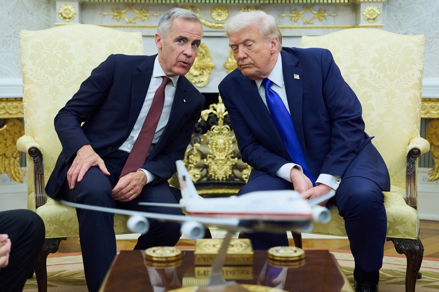 Mark Carney, Donald Trump et Claudia Sheinbaum se rencontrent en privé à Washington