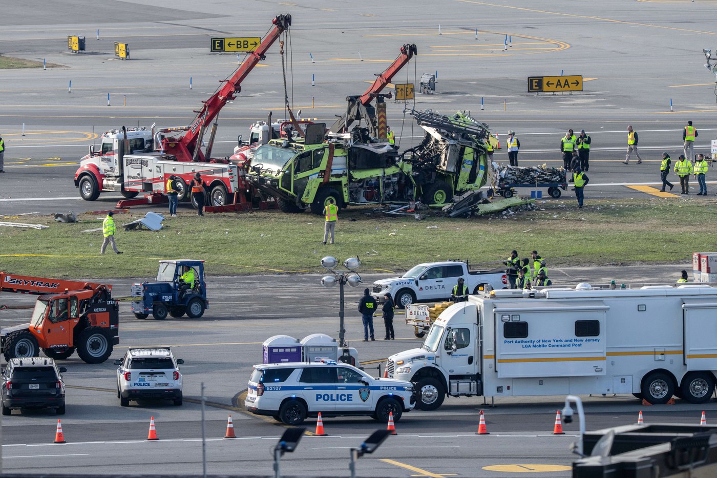 Le camion dans l'accident d'Air Canada à LaGuardia n'avait pas de transpondeur