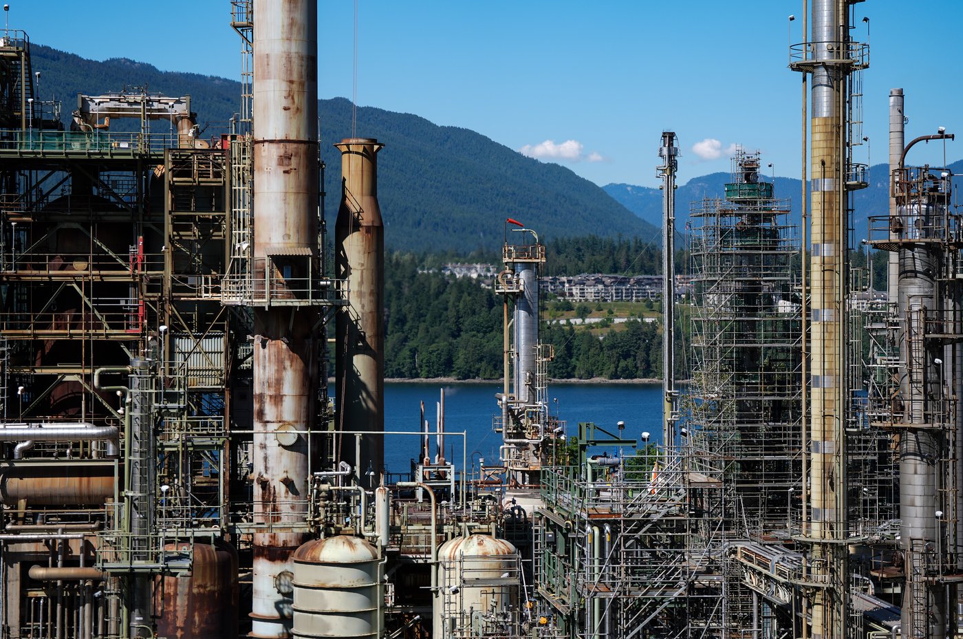 Une raffinerie de Burnaby, en Colombie-Britannique, signale une fuite