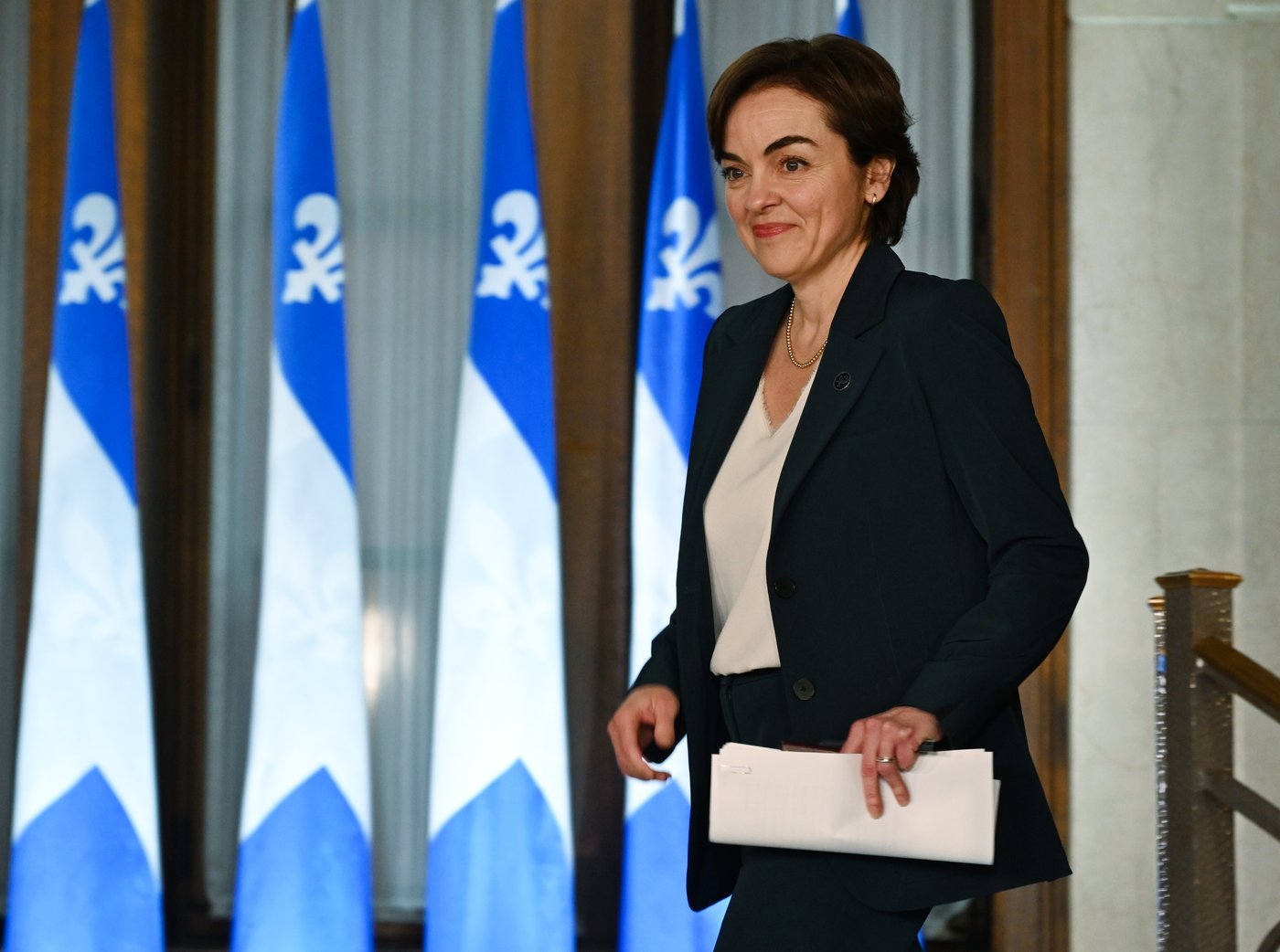 Christine Fréchette se rend à Ottawa pour rencontrer Mark Carney vendredi avant-midi