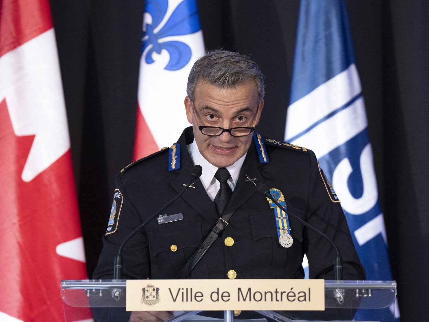 Le chef du SPVM va rencontrer des élus municipaux à huis clos lundi