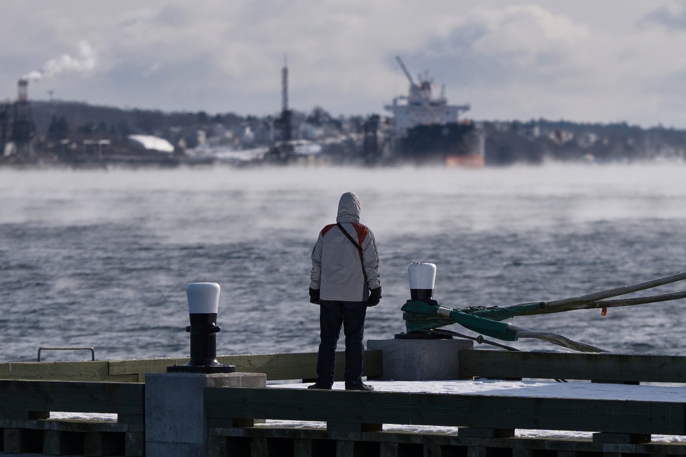 Galerie de photos de la semaine: tempête hivernale et rencontre des premiers ministres