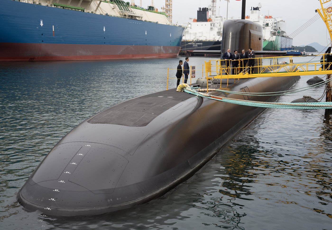 Le constructeur sud-coréen de sous-marins Hanwha signe un accord avec Algoma Steel