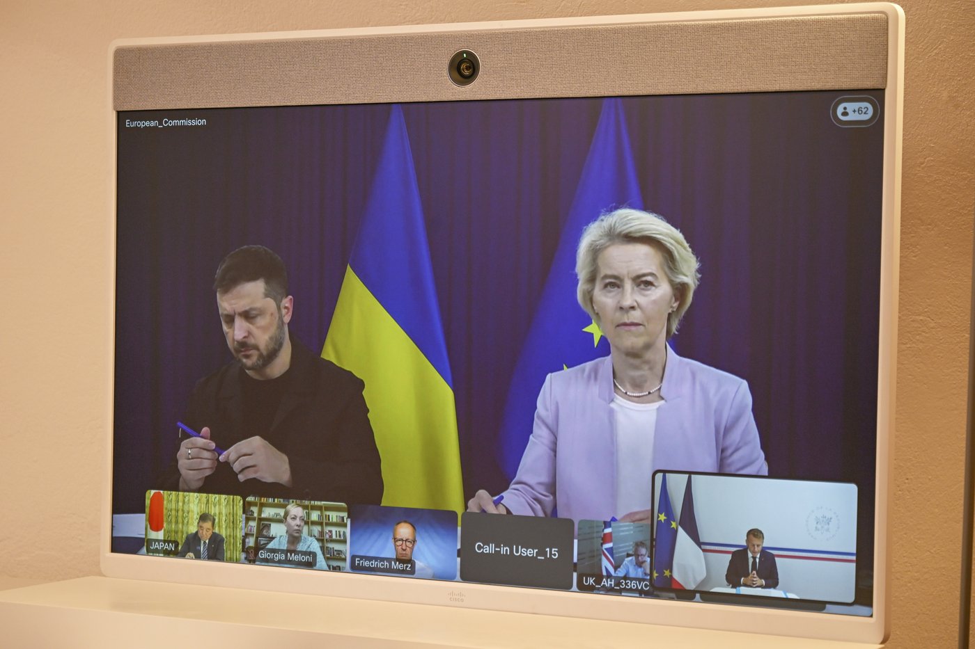 Mark Carney participe à l'appel de la «Coalition des volontaires» sur l'Ukraine