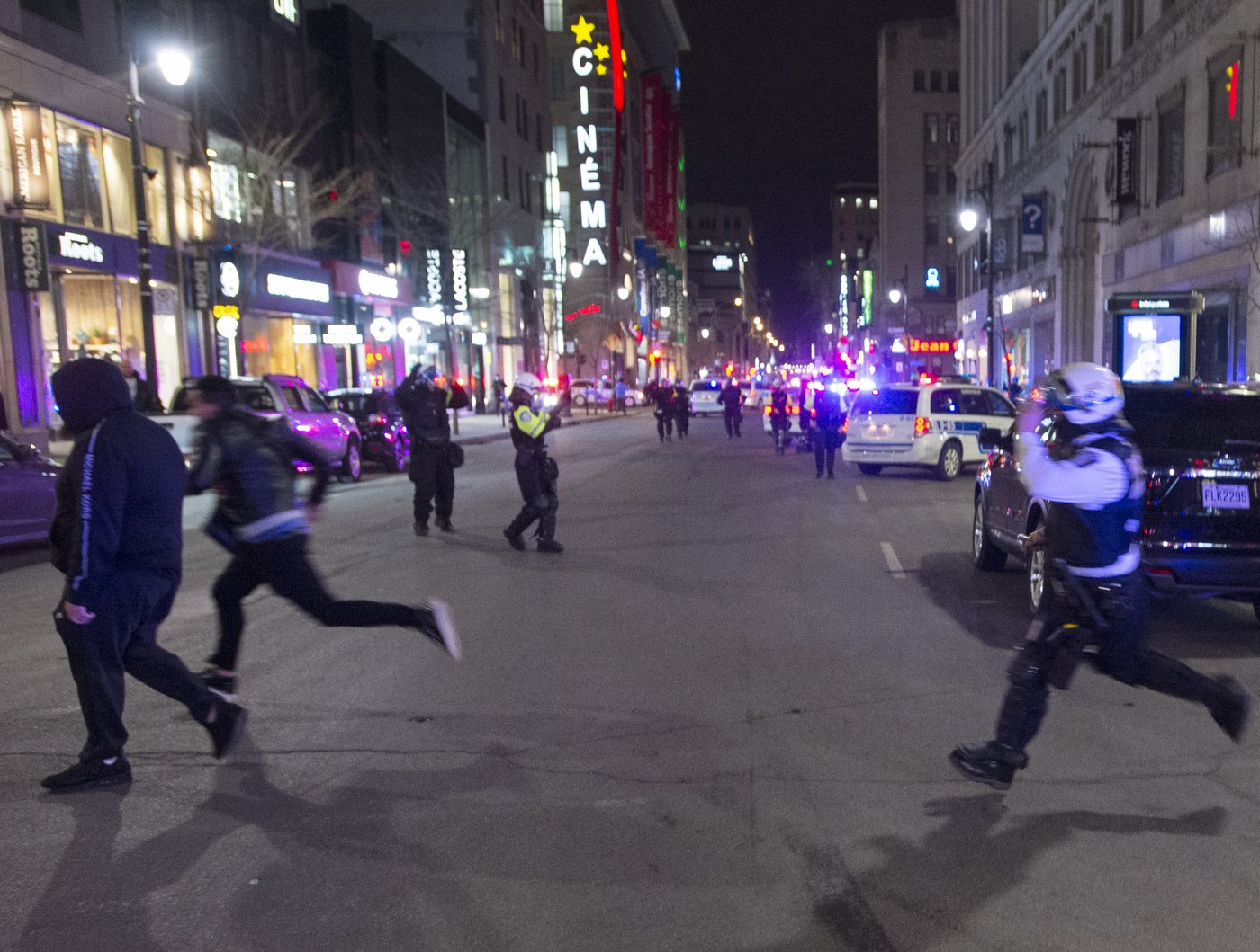 Deux hommes blessés par balle lors d'une bagarre durant la nuit à Montréal