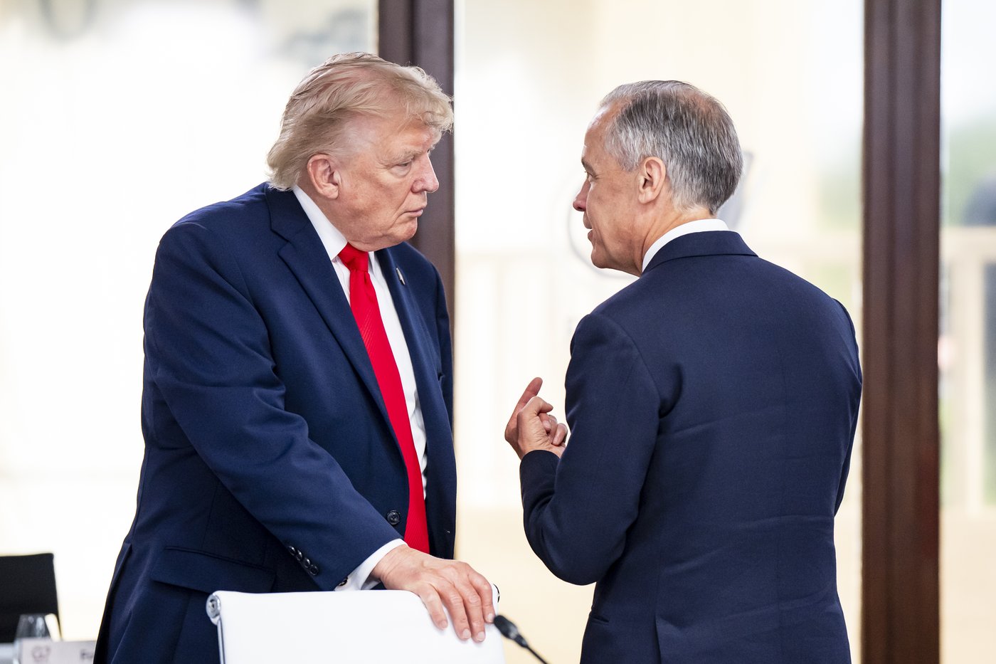Mark Carney s'entretient avec Donald Trump avant le sommet de l'OTAN