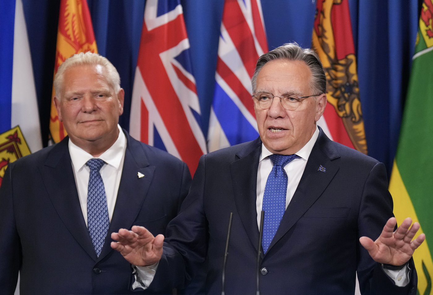 Legault, Ford et les gouverneurs des Grands Lacs tiendront une conférence de presse