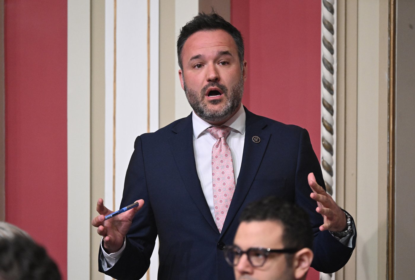 Le ministre Mathieu Lacombe va annoncer qu'il quitte la vie politique