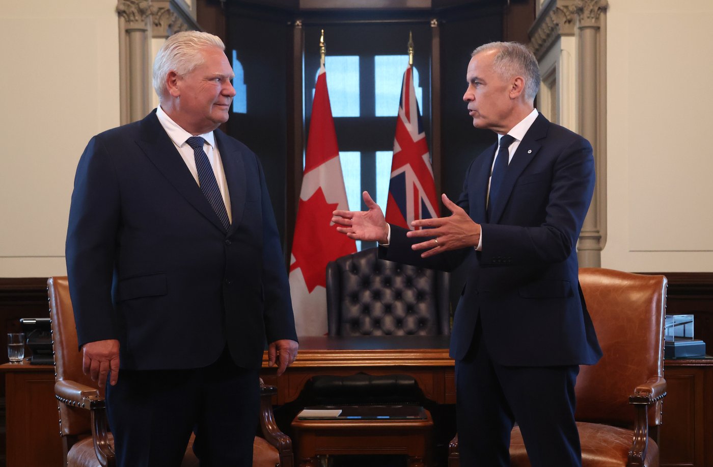 Alerte: Carney informera Doug Ford des négociations commerciales avec les États-Unis