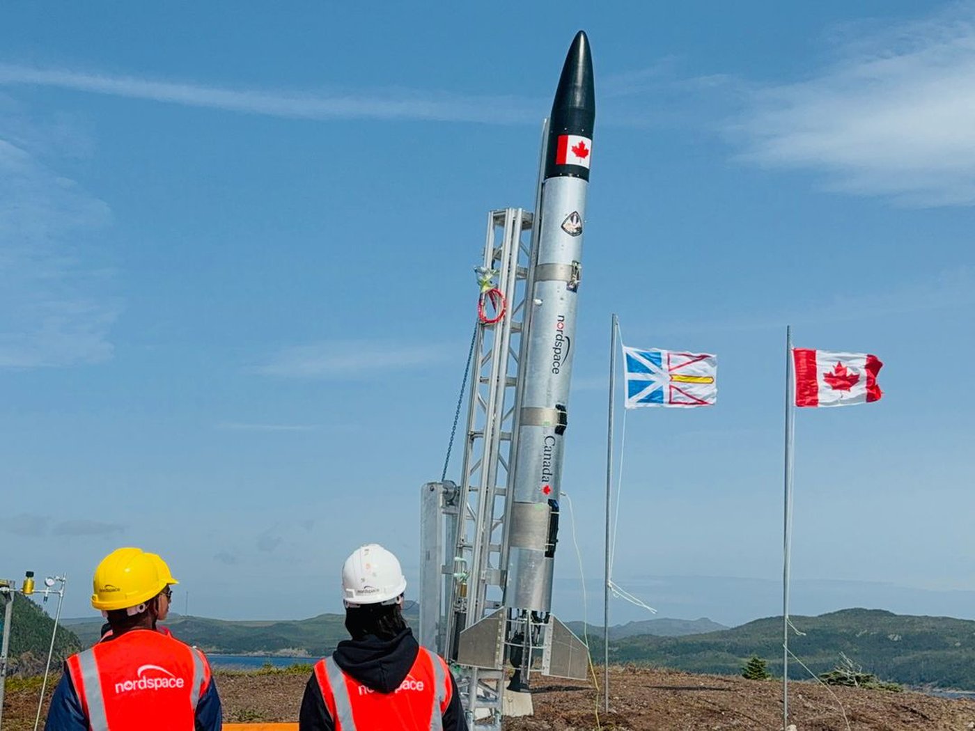 NordSpace retarde d'une journée le lancement de sa fusée à Terre-Neuve