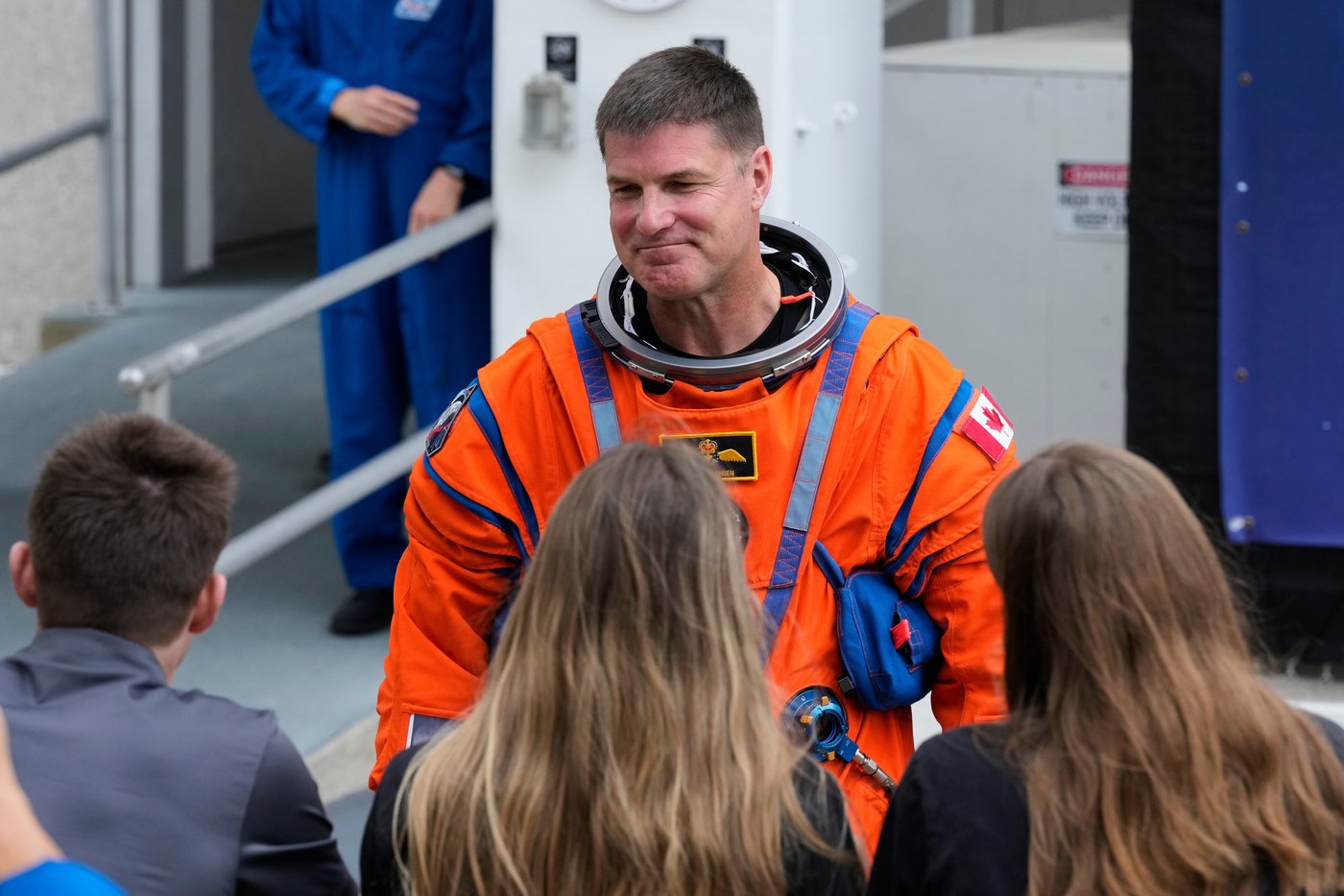 Premier appel vidéo entre l'espace et la Terre avec le colonel Jeremy Hansen