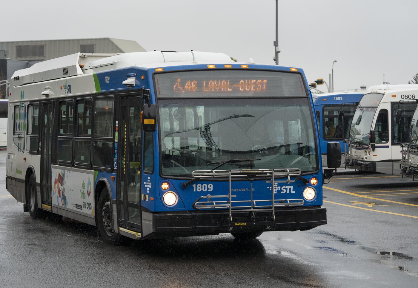 Réduction de service terminée à la Société de transport de Laval