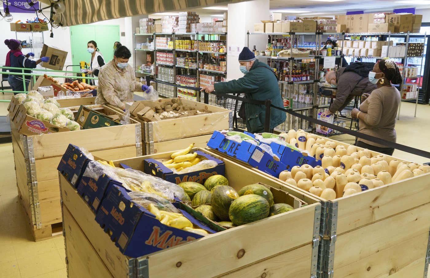 Banques alimentaires: l’achalandage pourrait bondir de 26 % en trois ans