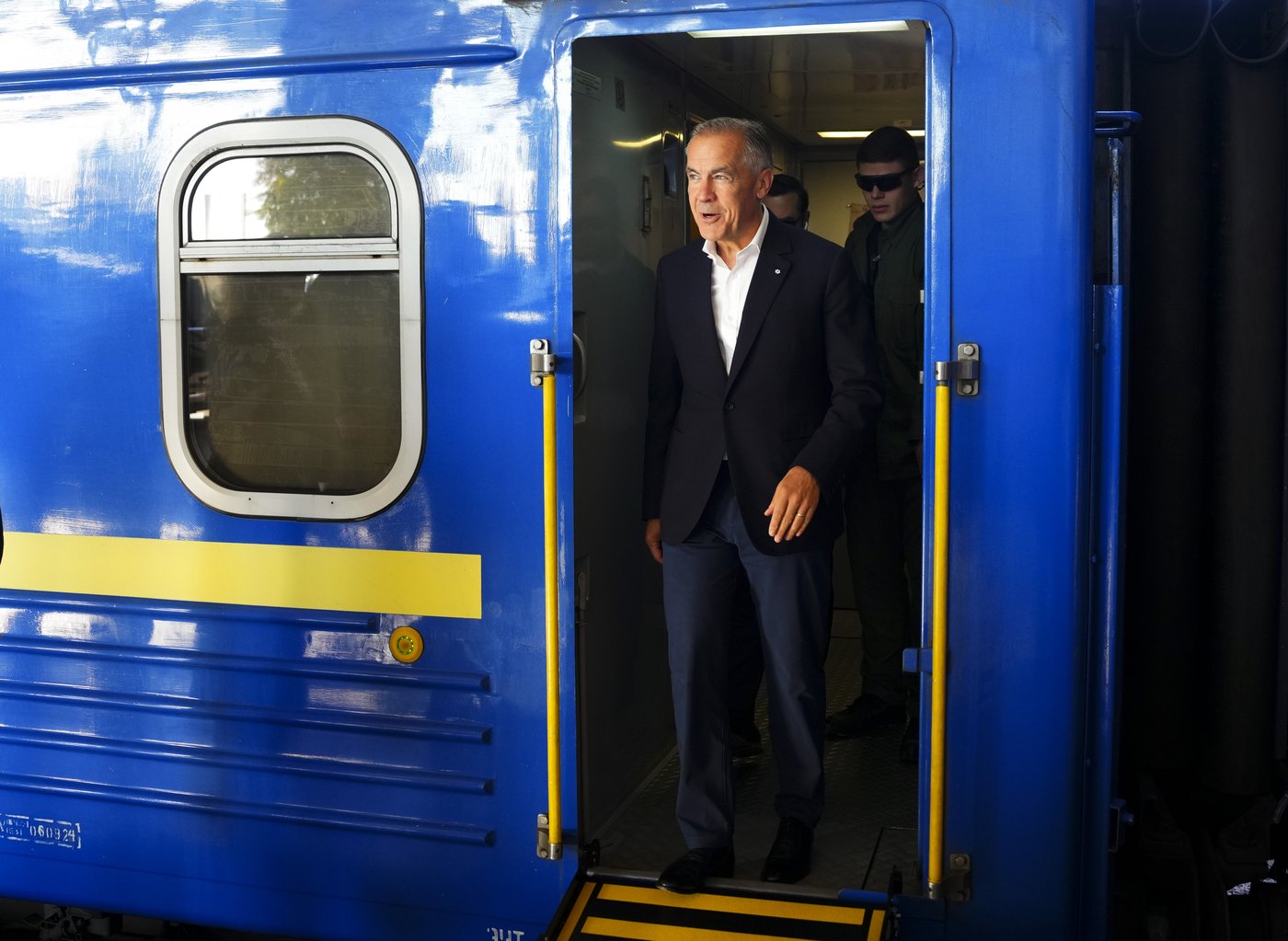 Galerie de photos: Mark Carney se rend en Ukraine pour le jour de l'Indépendance