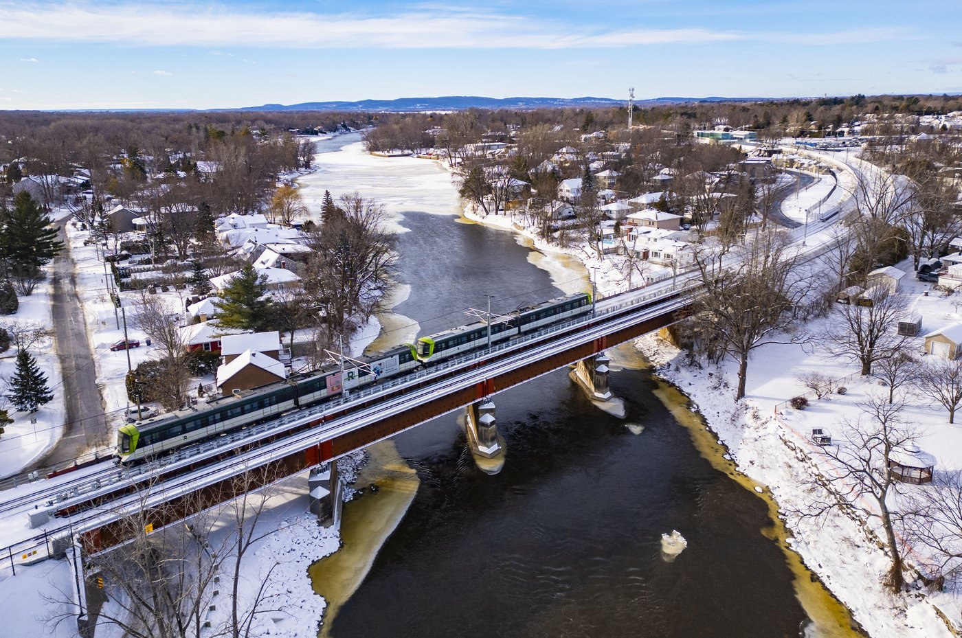 Le service du REM ne sera pas disponible sur tout le réseau ce week-end