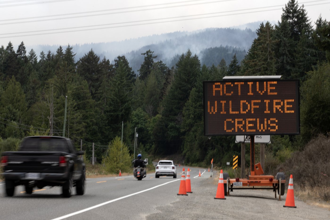 Des républicains critiquent le Canada pour la gestion des feux de forêt
