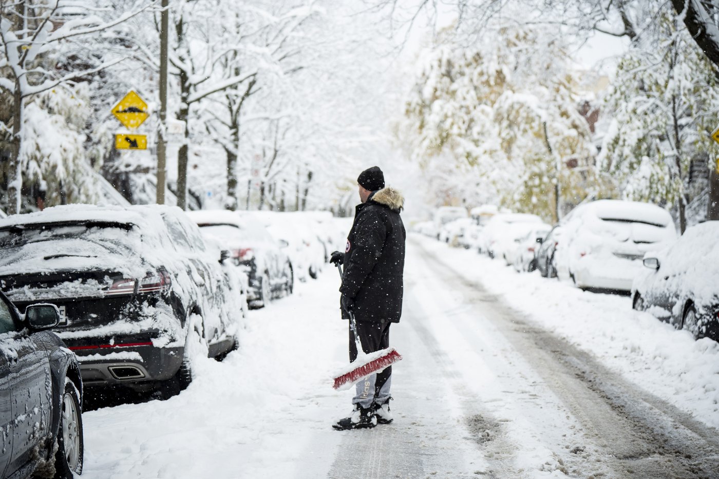Le Québec sortira du froid sous la neige: une quinzaine de centimètres sont attendus