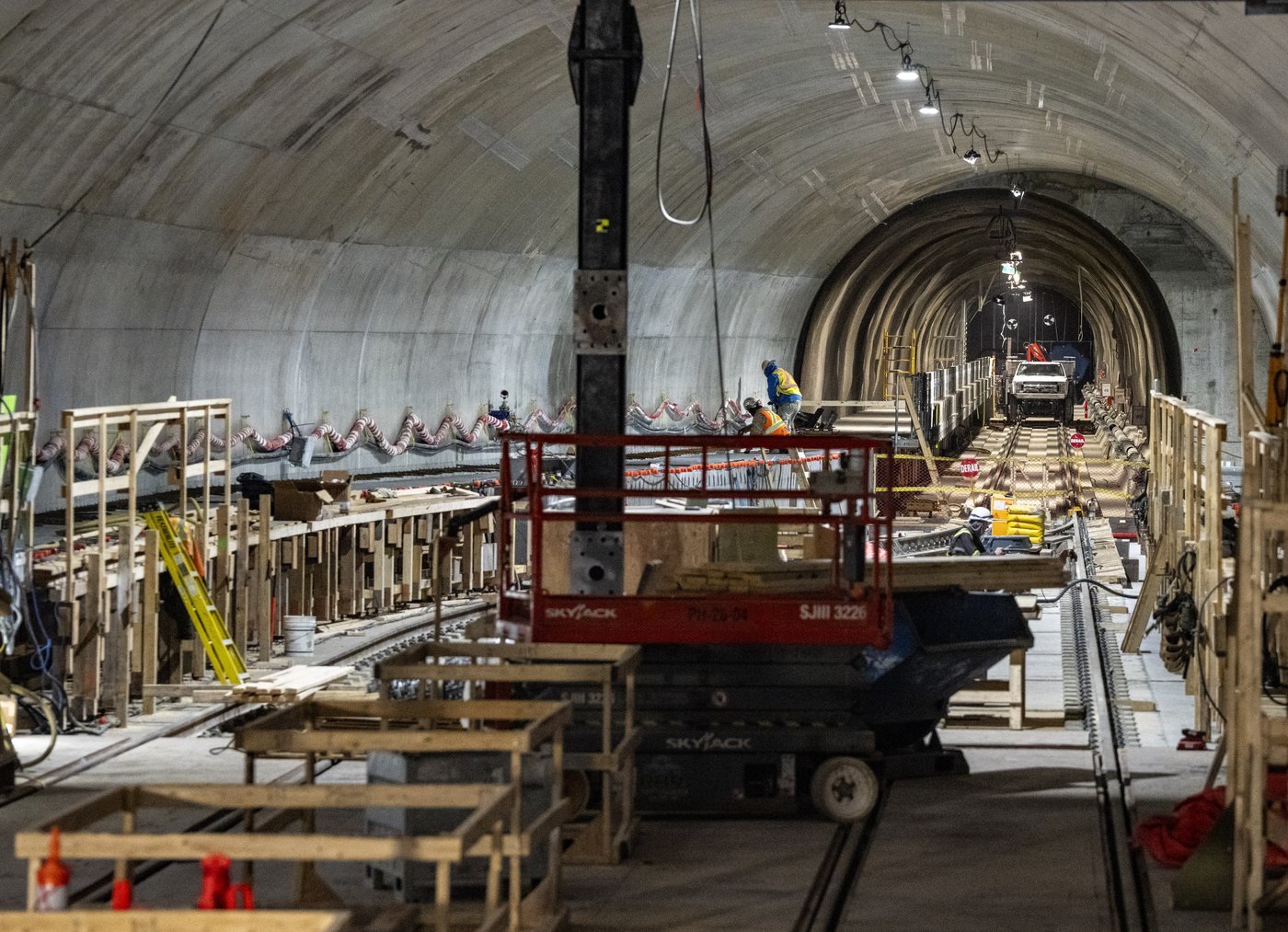 La station du REM de l'aéroport de Montréal respectera le calendrier prévu