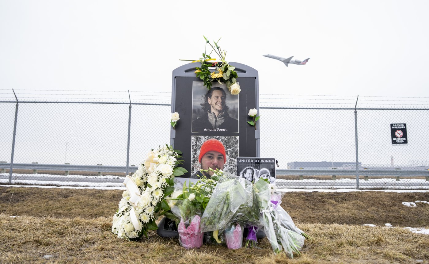 Galerie photos : rapatriement des dépouilles des pilotes d'Air Canada