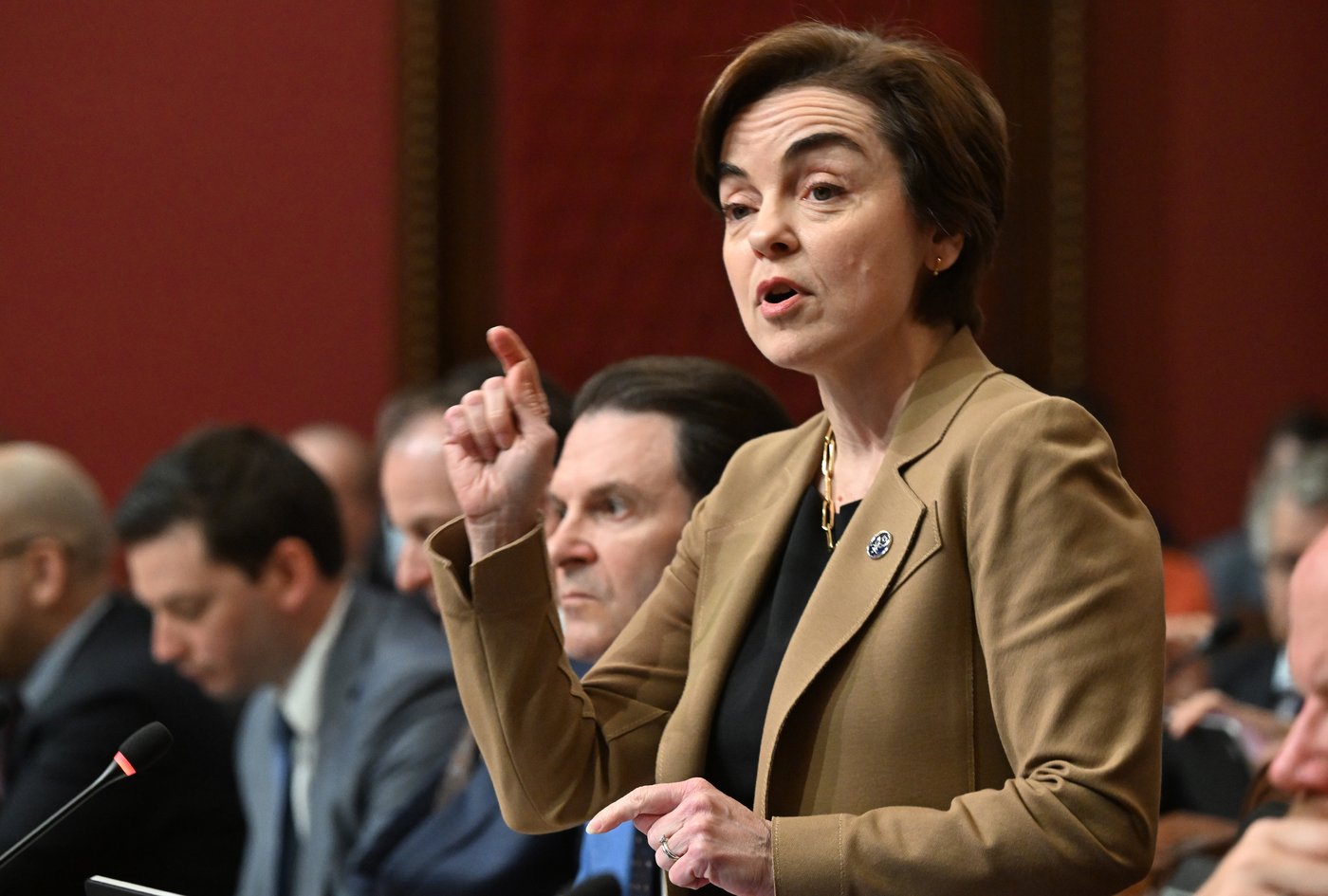 Fréchette fait le point sur les droits de douane avec les grands acteurs économiques