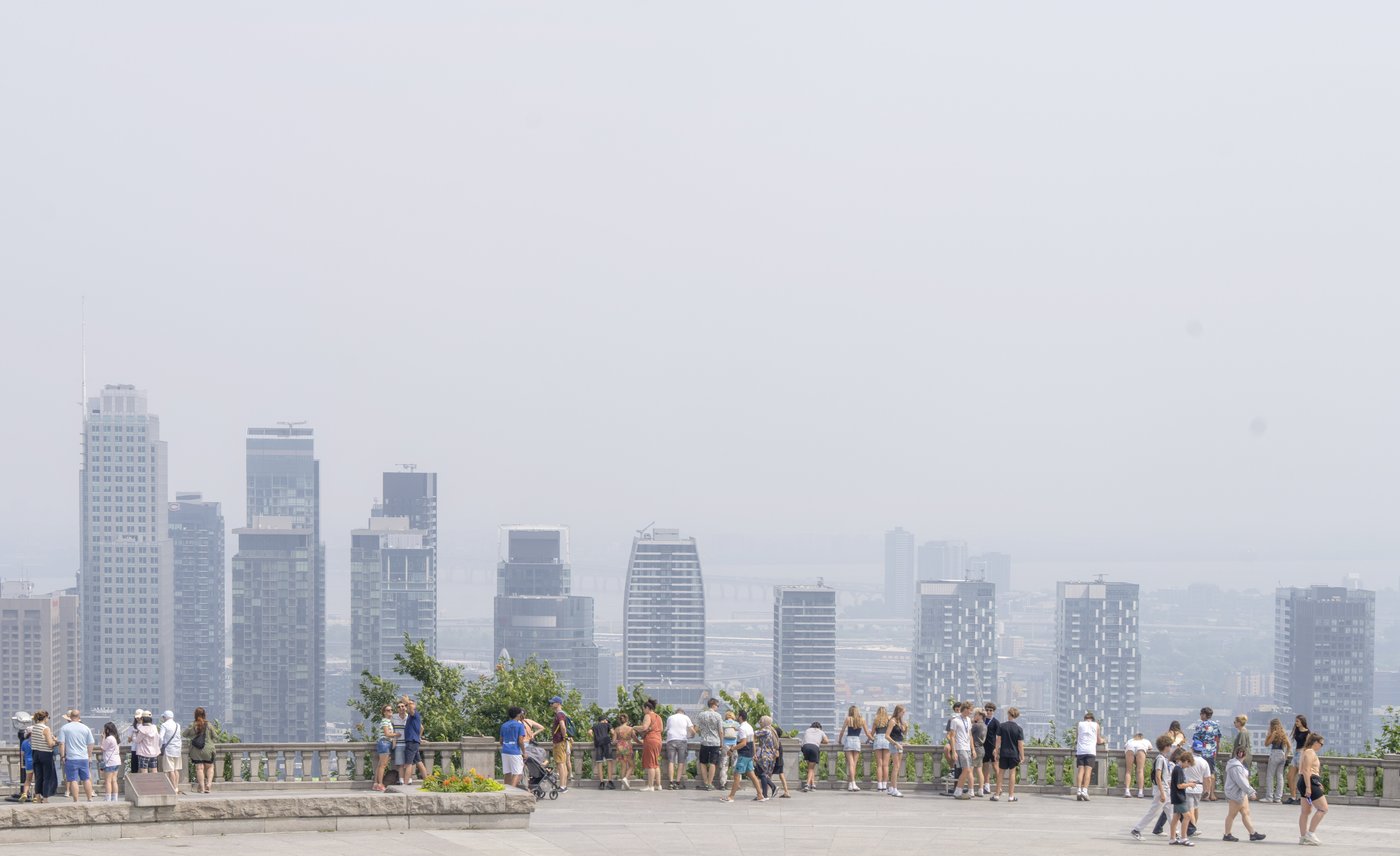 Plusieurs provinces canadiennes connaissent une mauvaise qualité de l'air dimanche